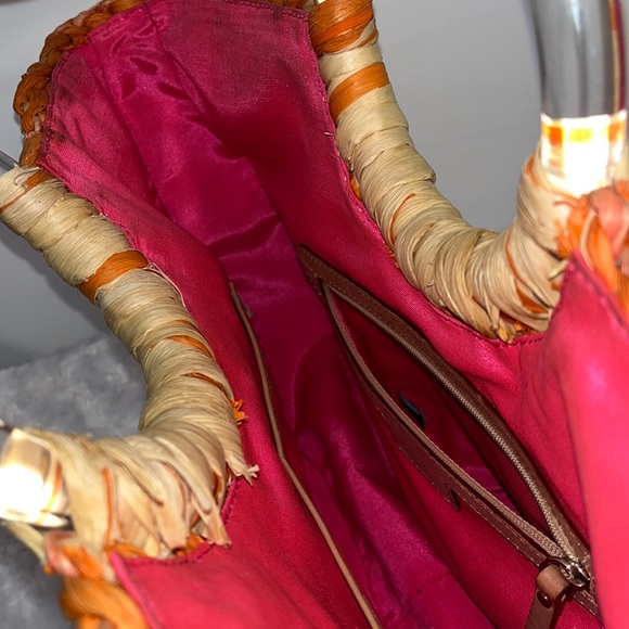 🎉HOST PICK🎉 kate spade RARE With A Twist Orange Slice Crafted Handbag - Picture 16 of 17